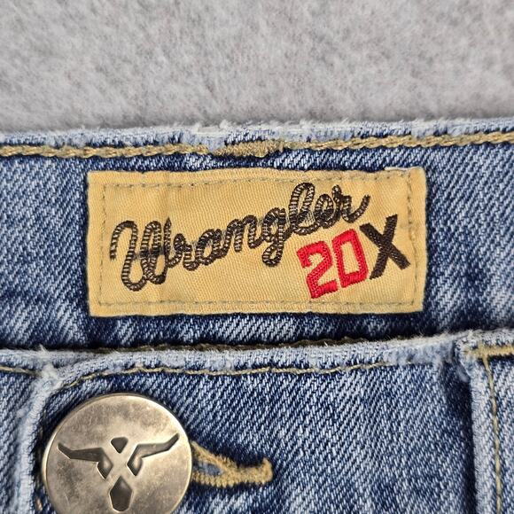 Wrangler Jeans Mens Size 30x30 Light Wash 20X - Picture 8 of 16